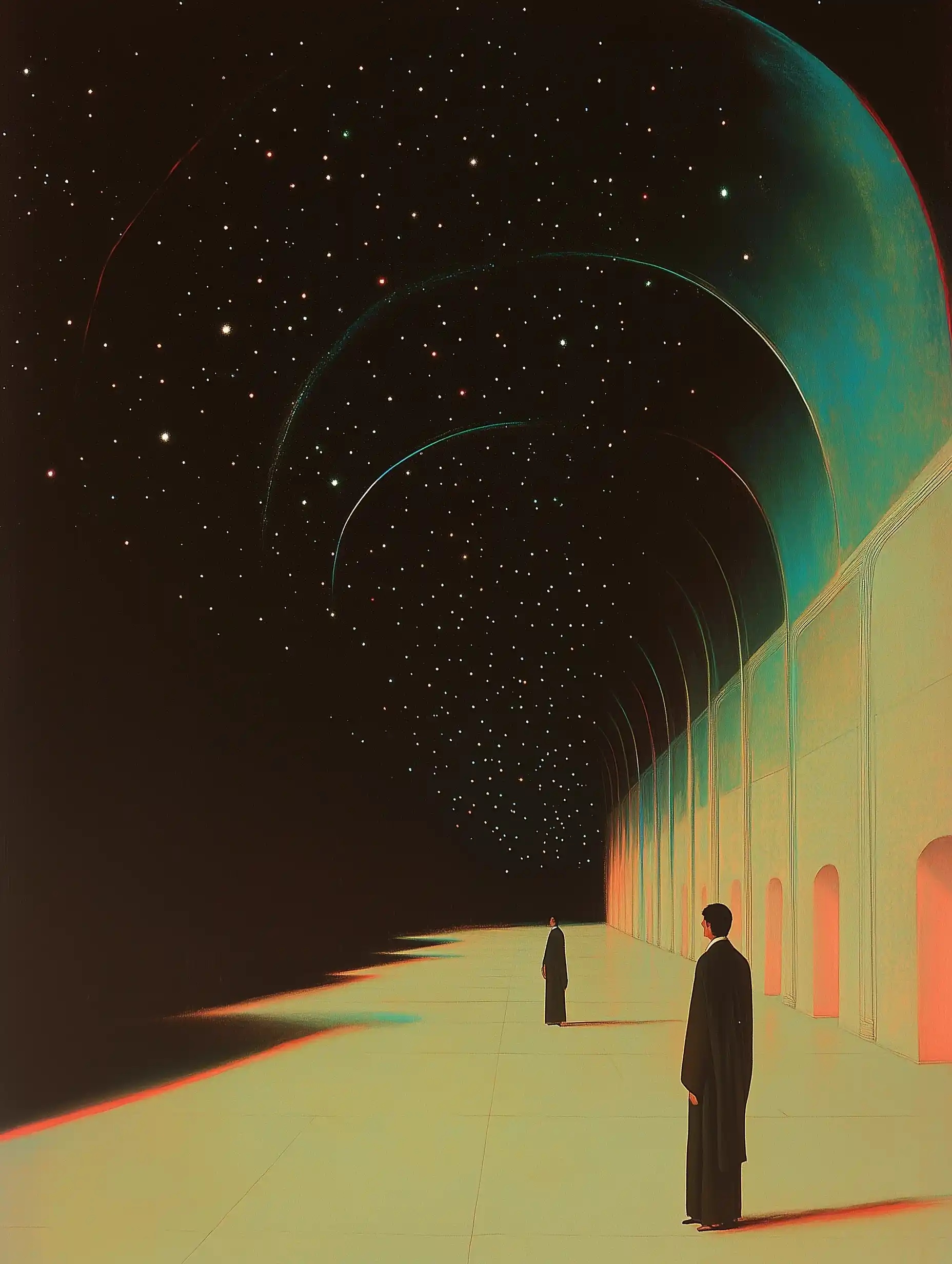 Renaissance Monastery Surrealism