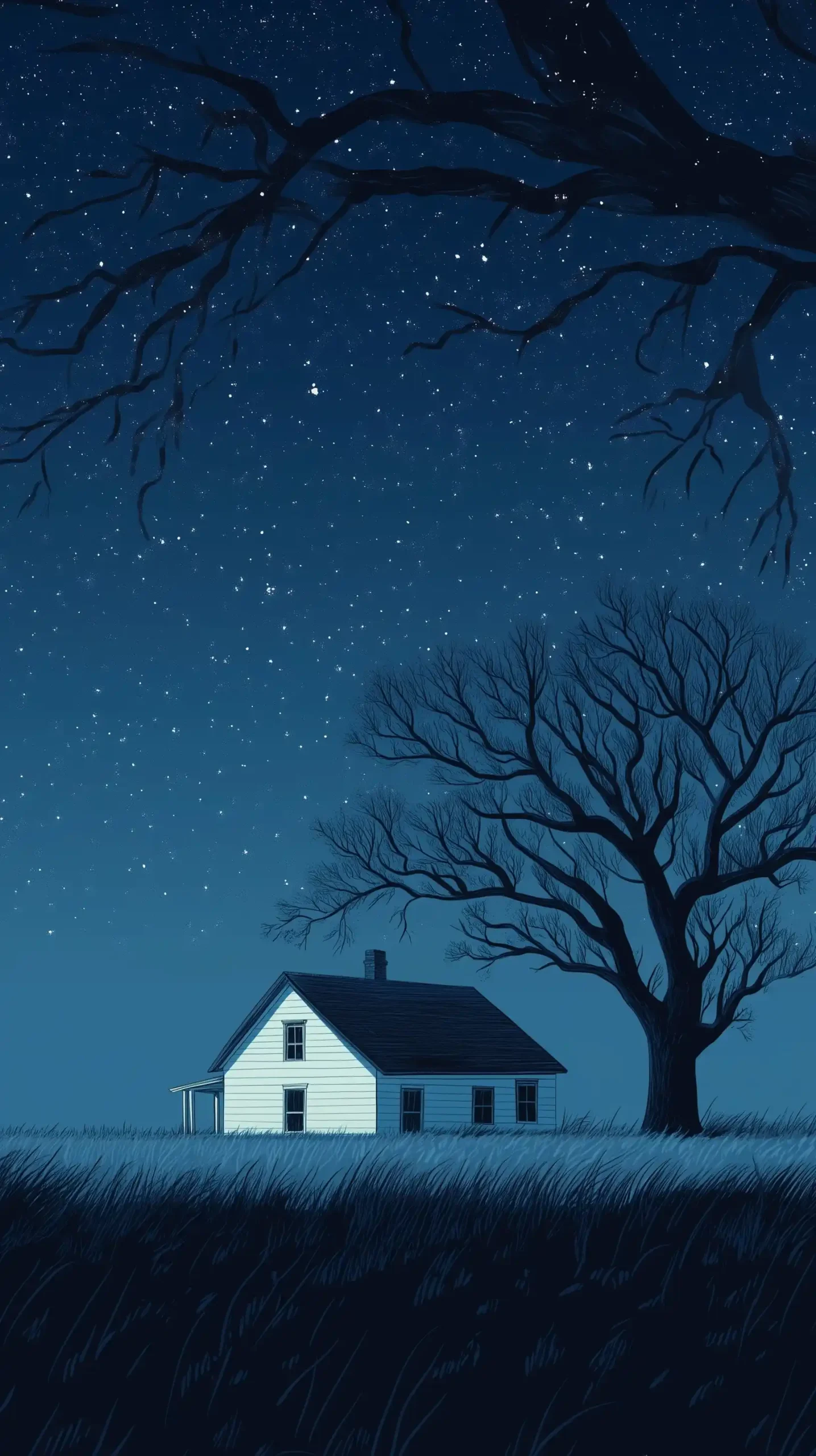 Vector House and Tree
