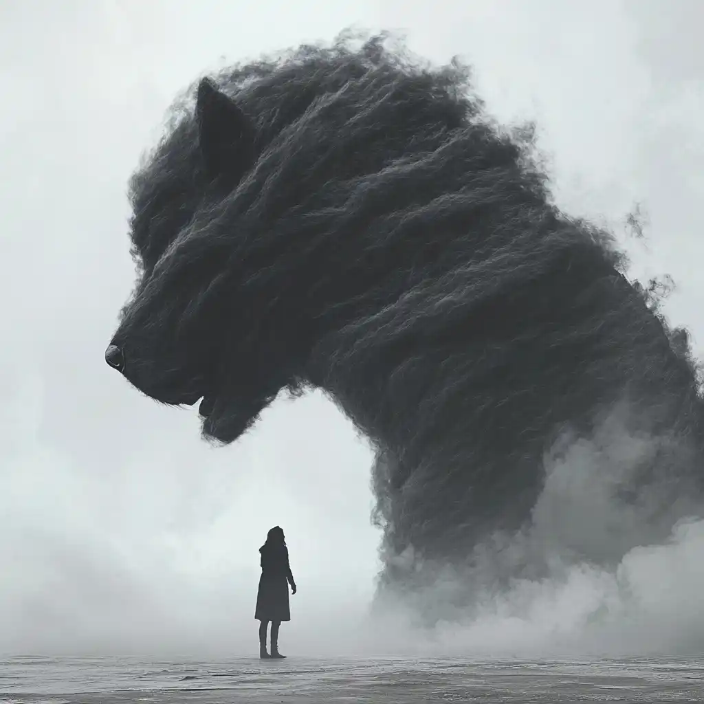 Surreal Mudi in Mist