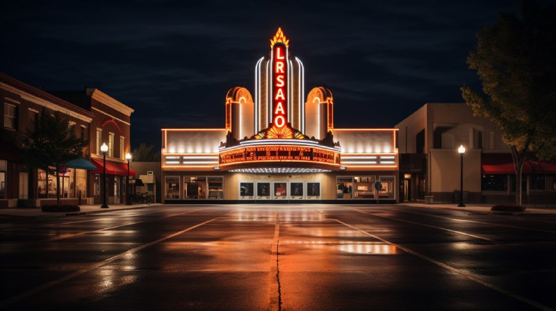 Movie Theater in Lebanon Missouri Travel Photo