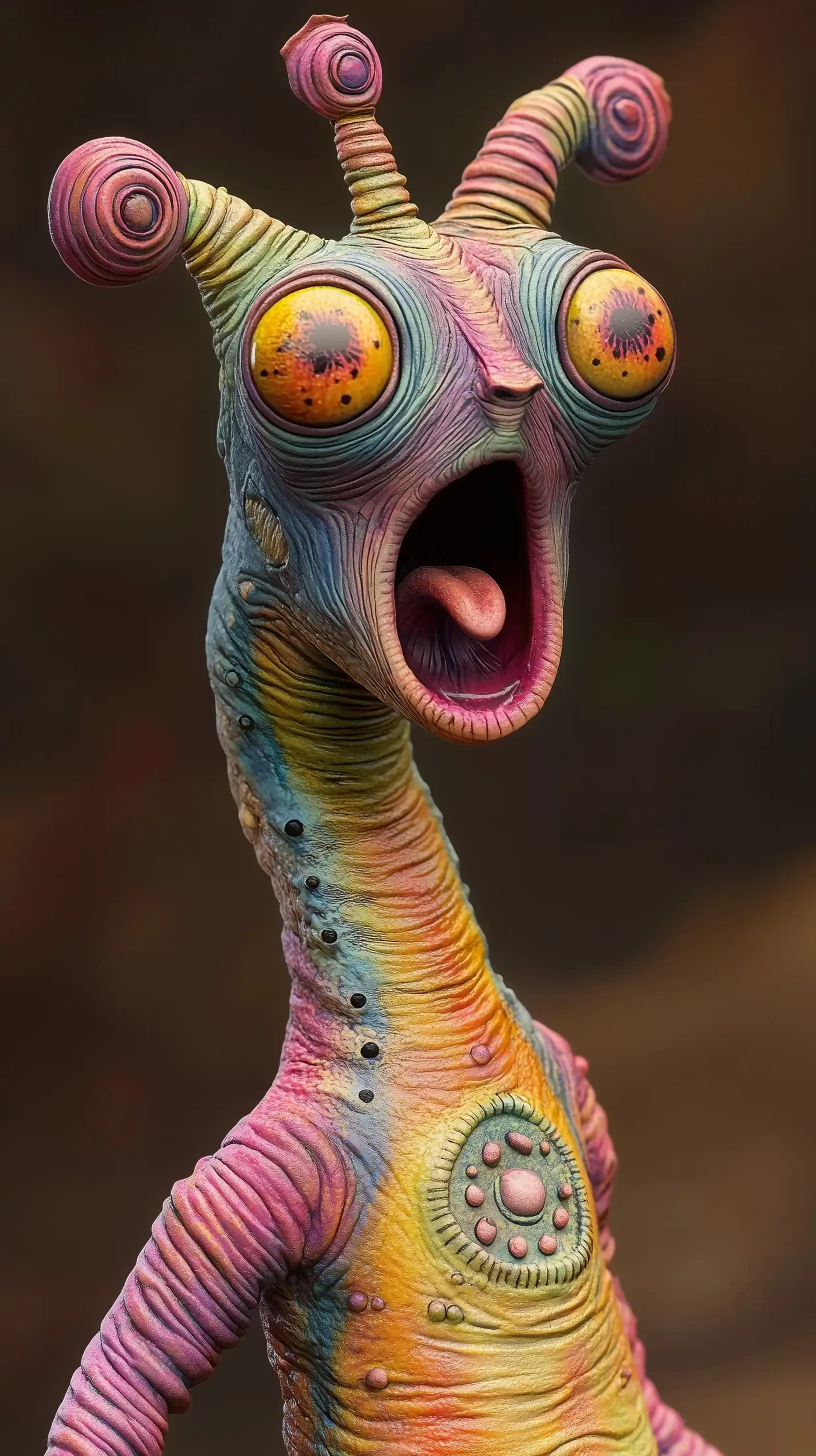 Bizarre Alien Organism Design