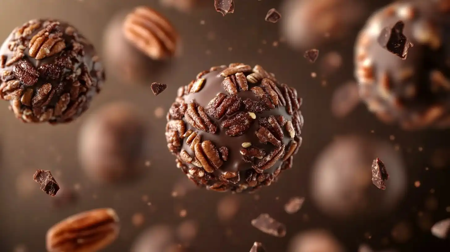 Floating Pecan Balls Portraits