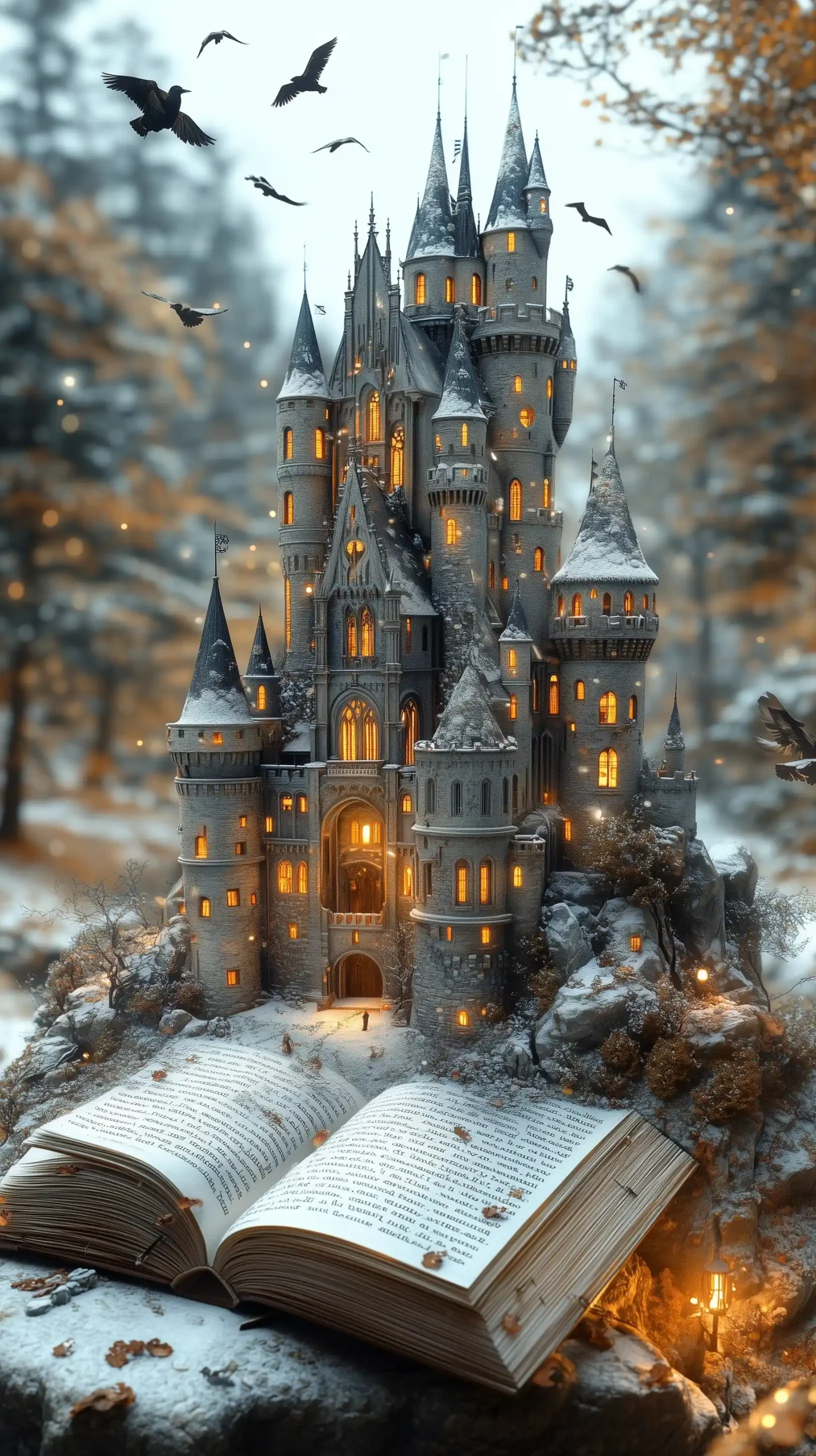 3D Winterfell Castle Emergence