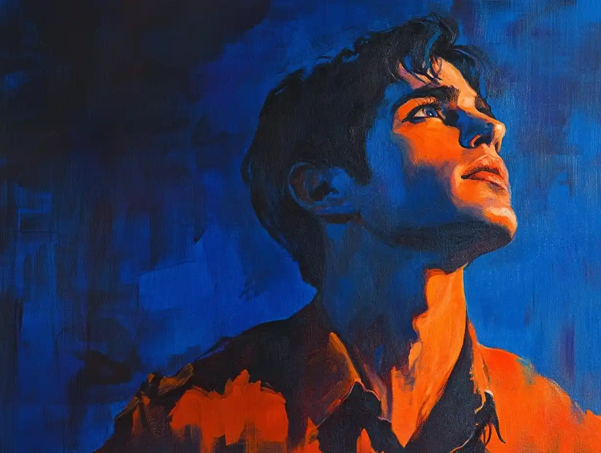 Truman Show Dark Painting