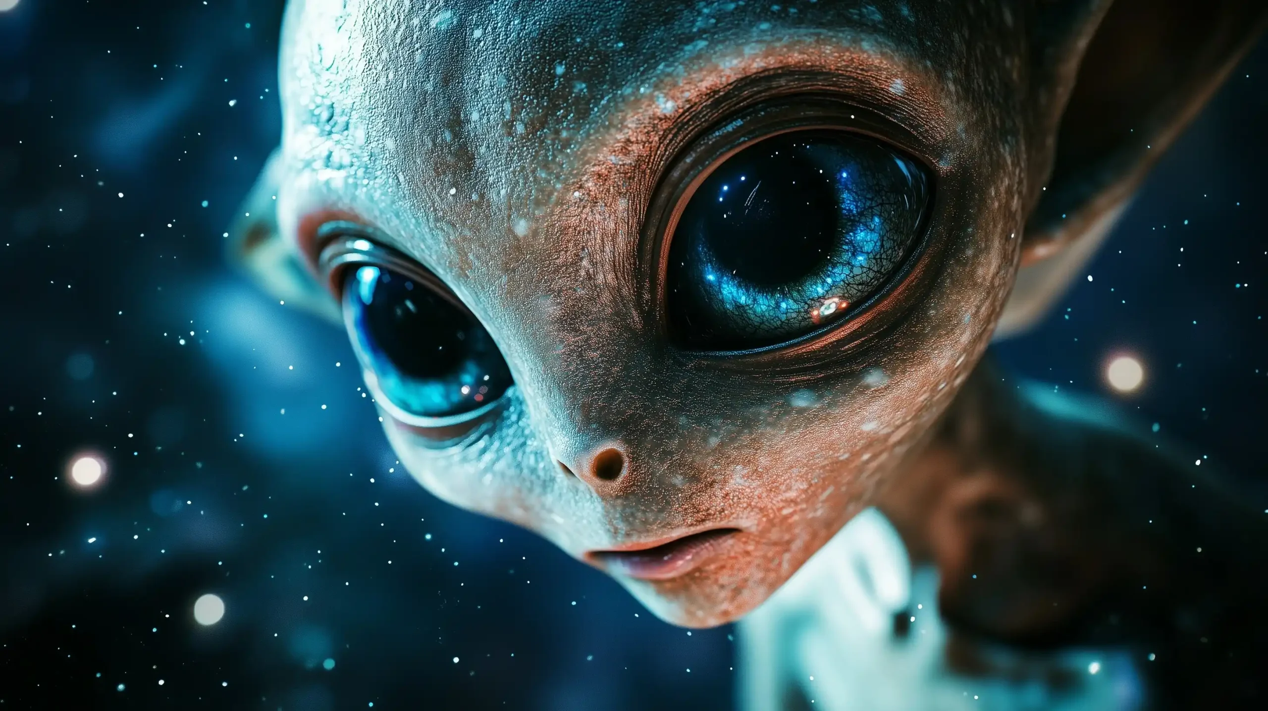Vivid Alien Girl in Space