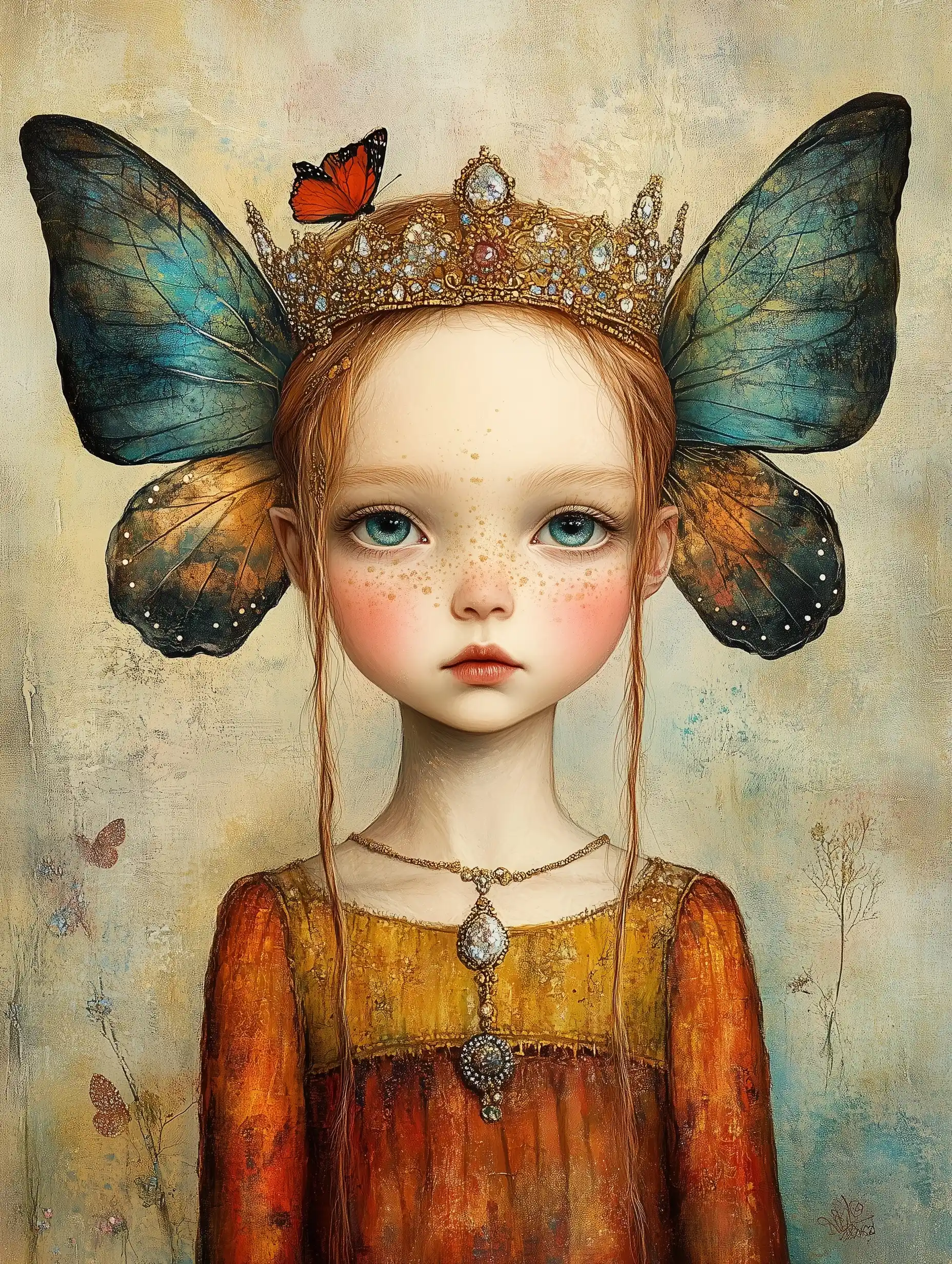 Whimsical Fairy in Meadow
