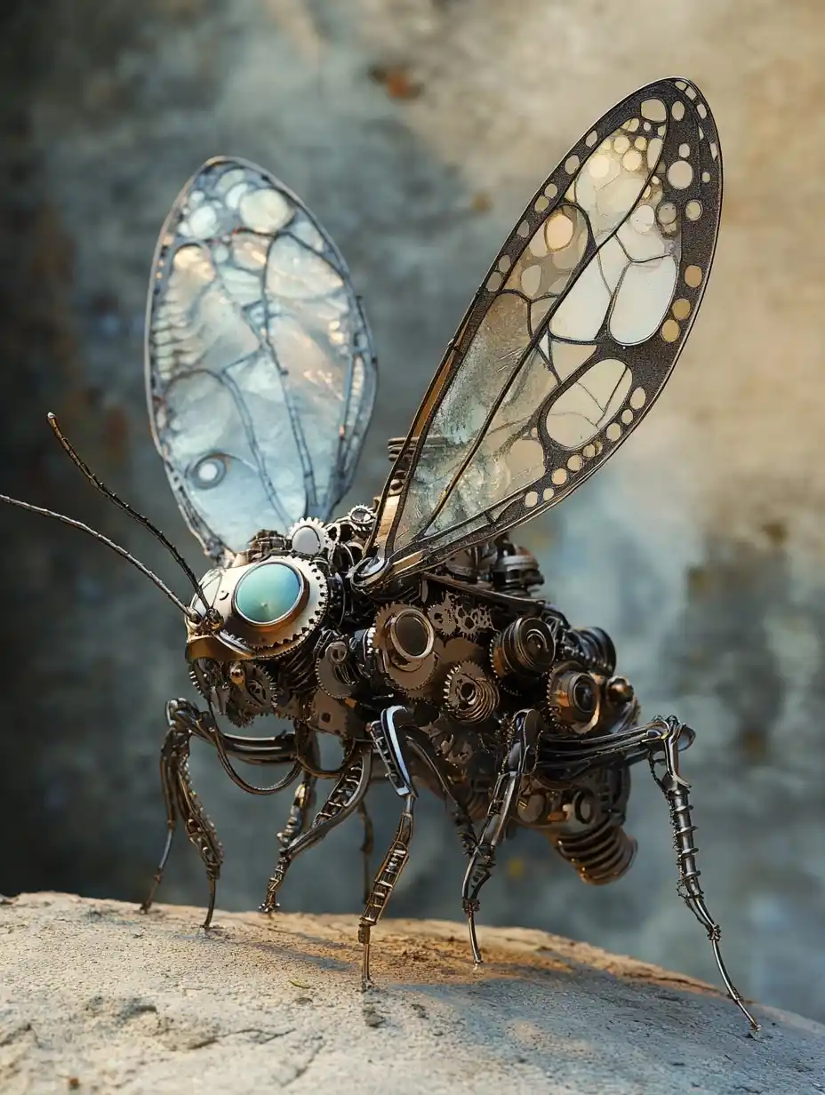Mechanical Insects in Vaporous Style
