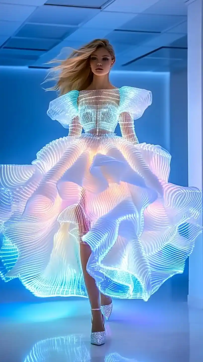 Futuristic Flapper Runway Shoot