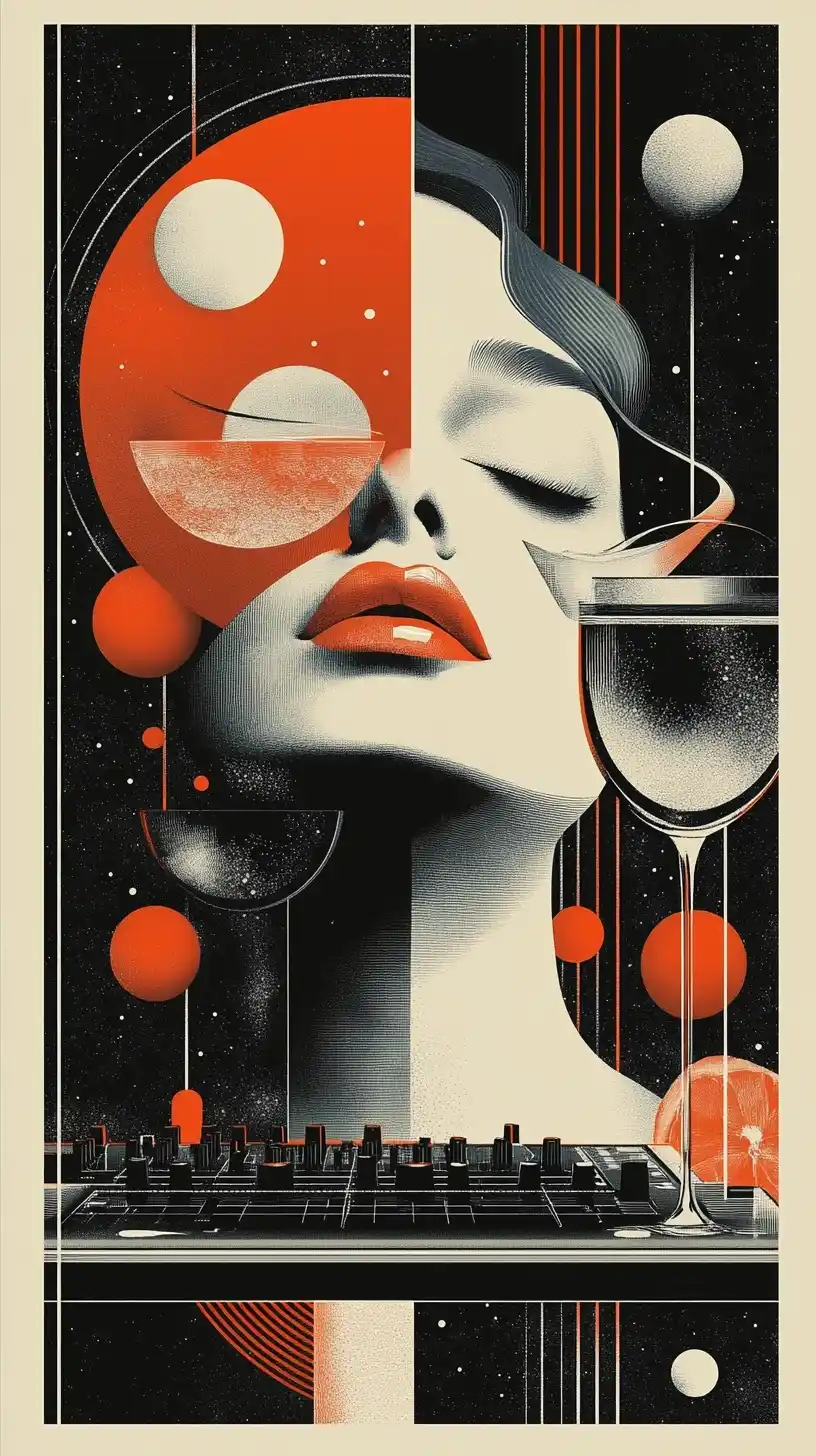 Italian DJ Dinner Poster
