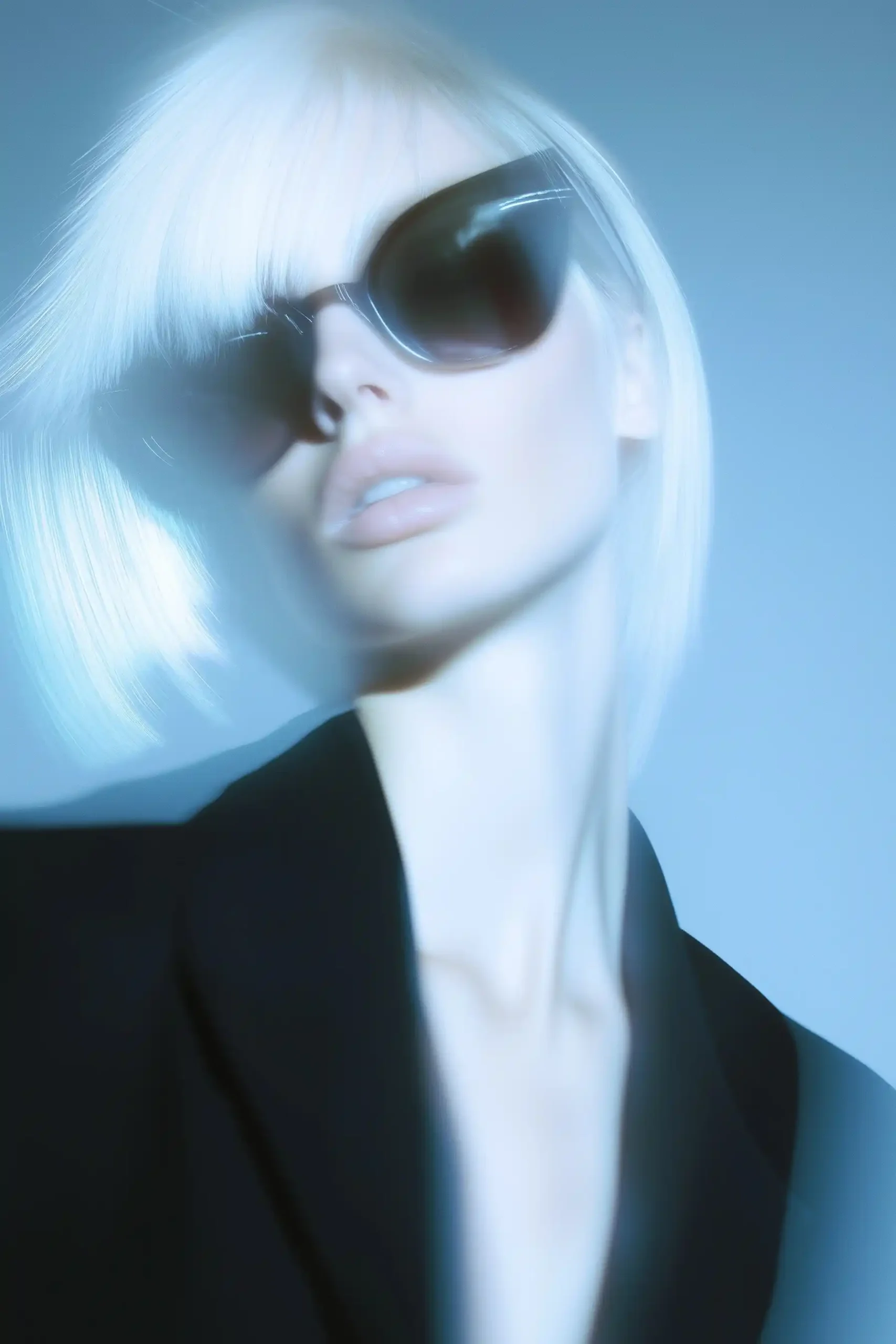 Y2K Fashion Model Portrait