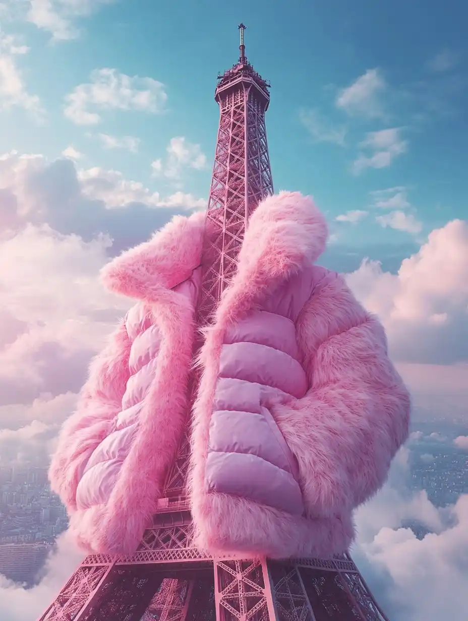 Surreal Eiffel Tower Jacket