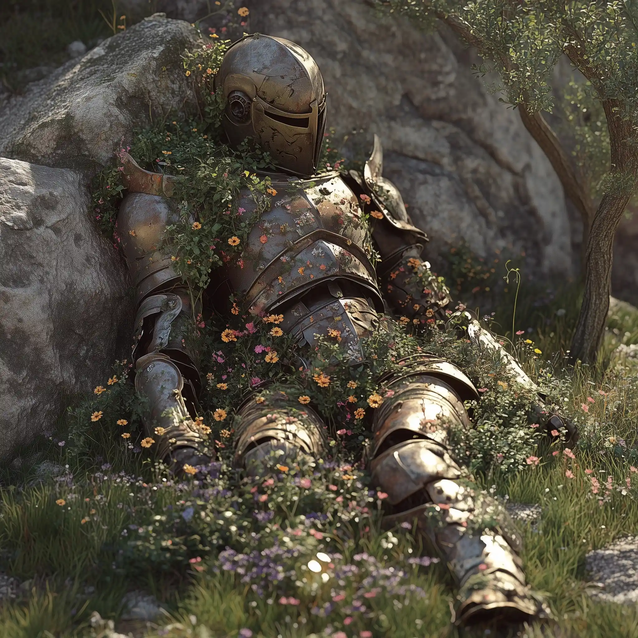 Wildflower Armor Overgrowth