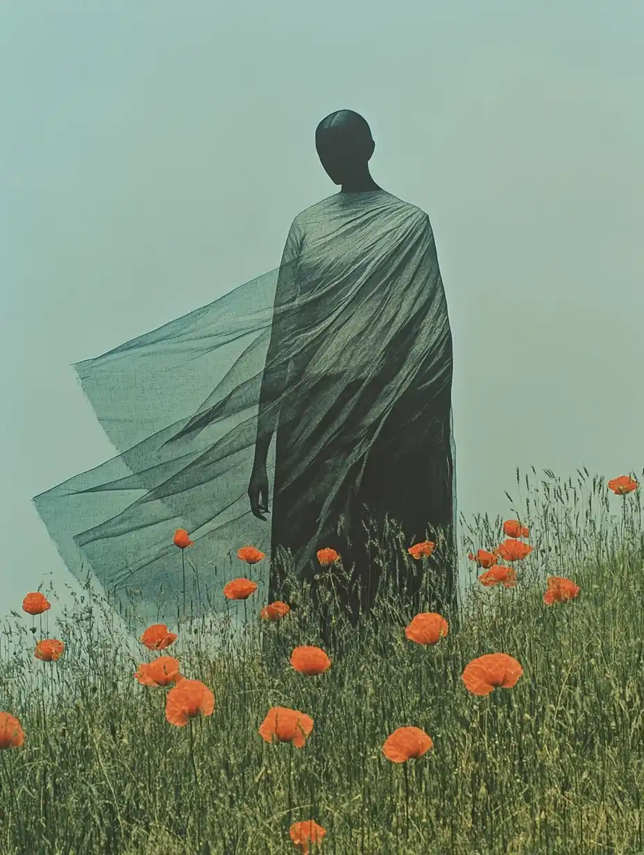 Renaissance Woman in Fields