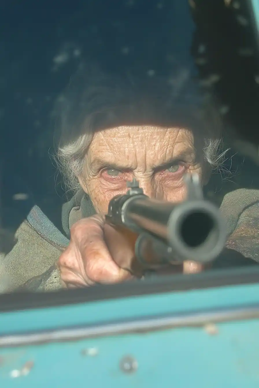 Crone with Blunderbuss in Chaos