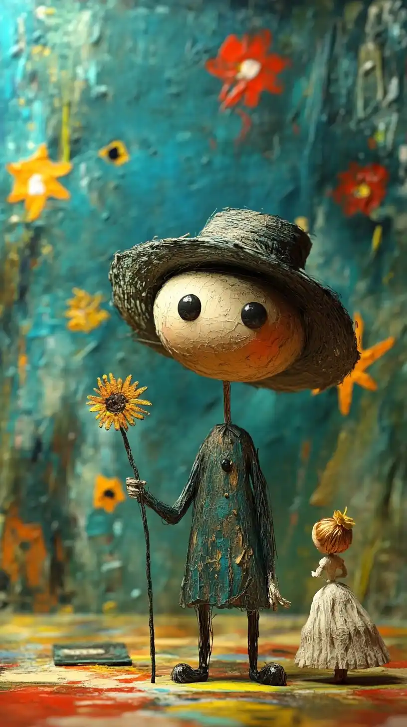 3D Van Gogh Cinderella Animation