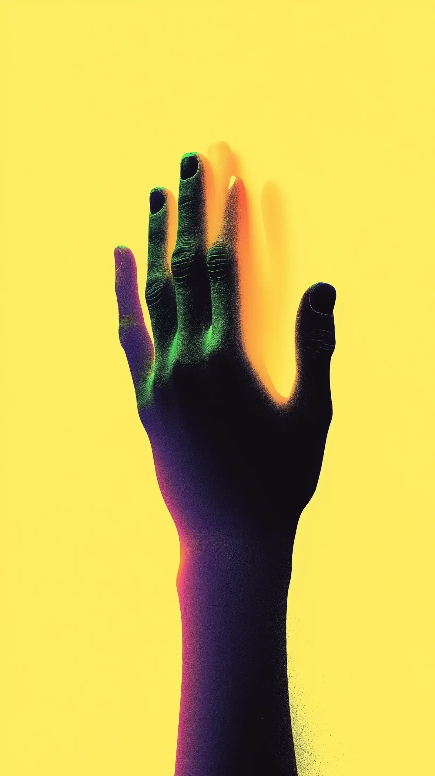 Bizarre Horror Hands Poster