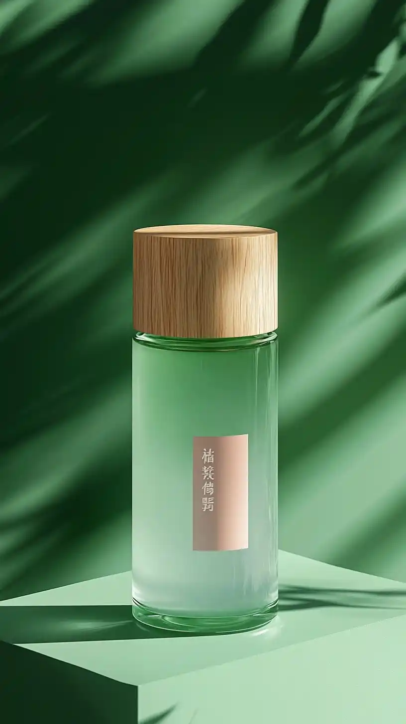 Minimalist Skincare Product Poster