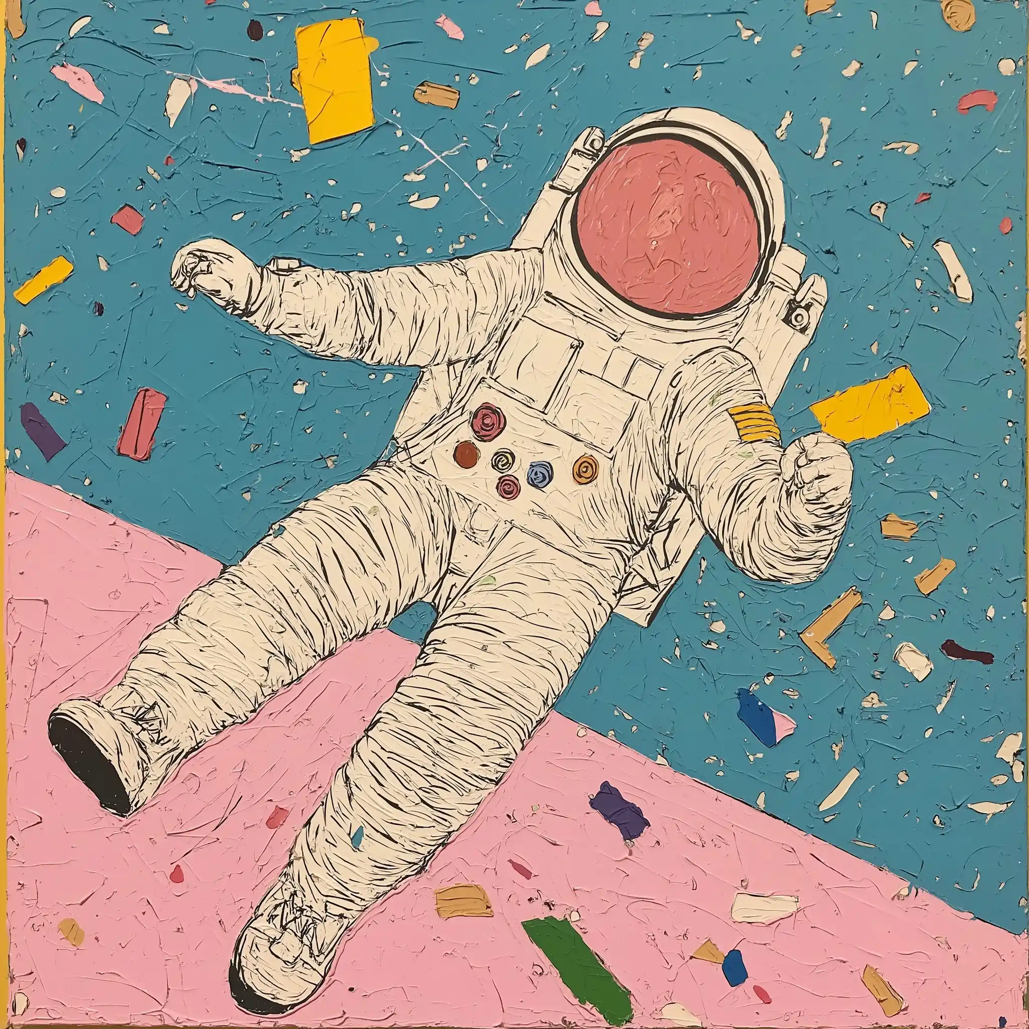 Pop Art Space Race