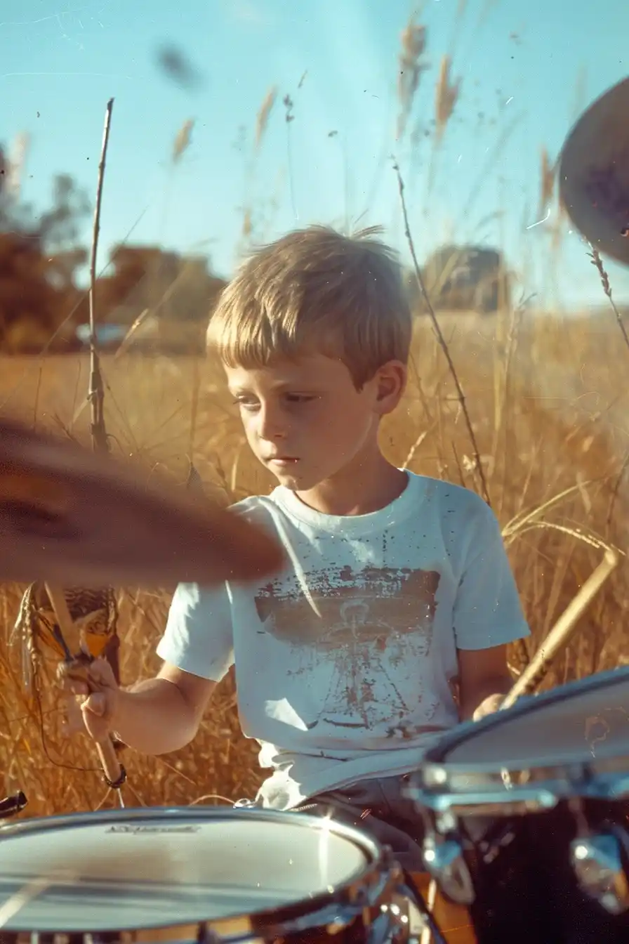 Portrait of Drummer Boy