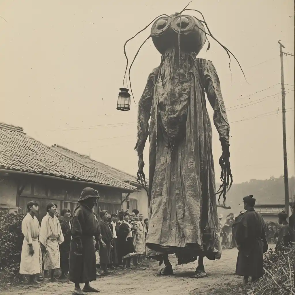 Insectoid Figure in Japan