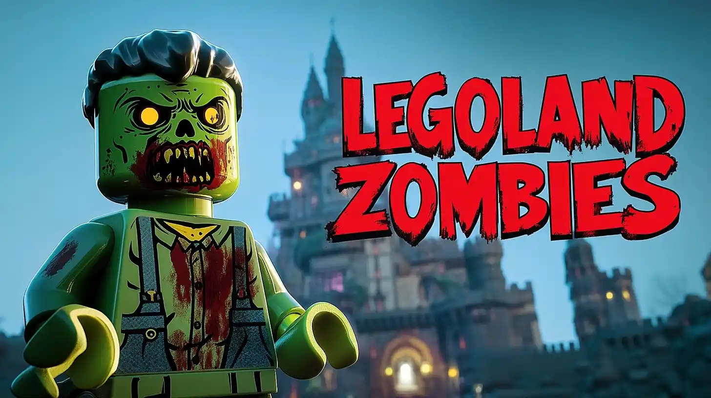 Lego Castle Horror Poster