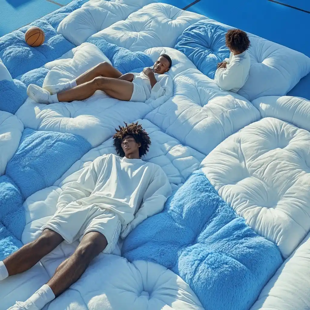 Cozy Basketball Court Close-Up