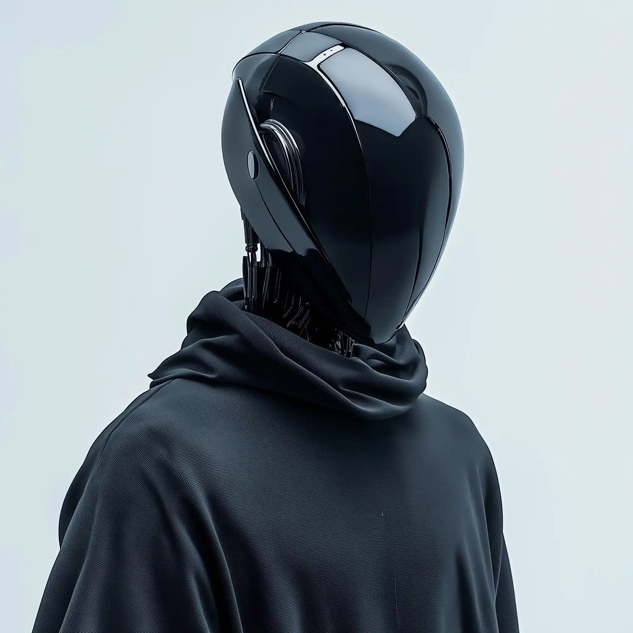 Hyper-Realistic Faceless Robot