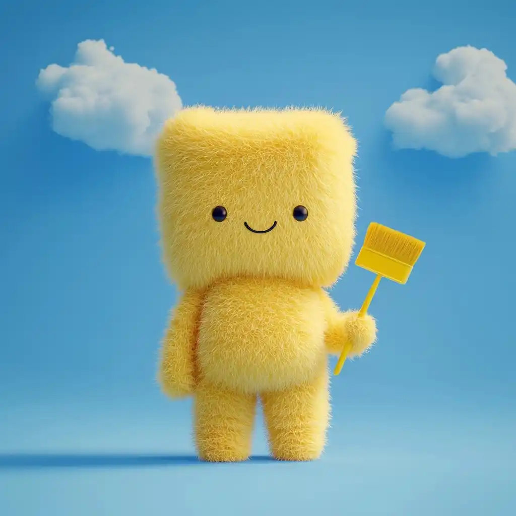 Fluffy Felt Icon Design