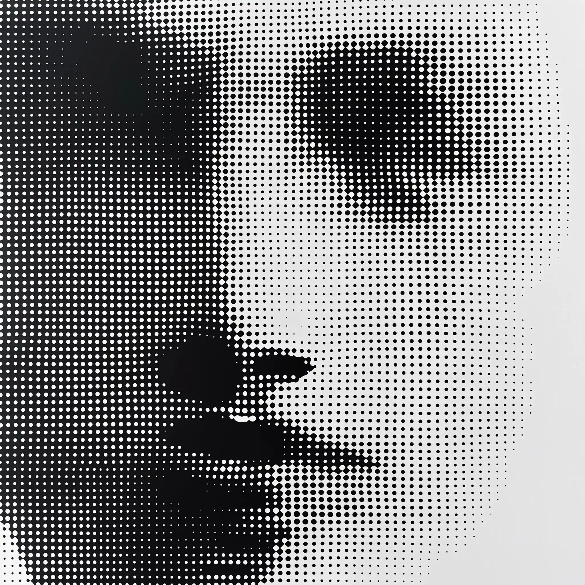 Minimalist Dot Illusion