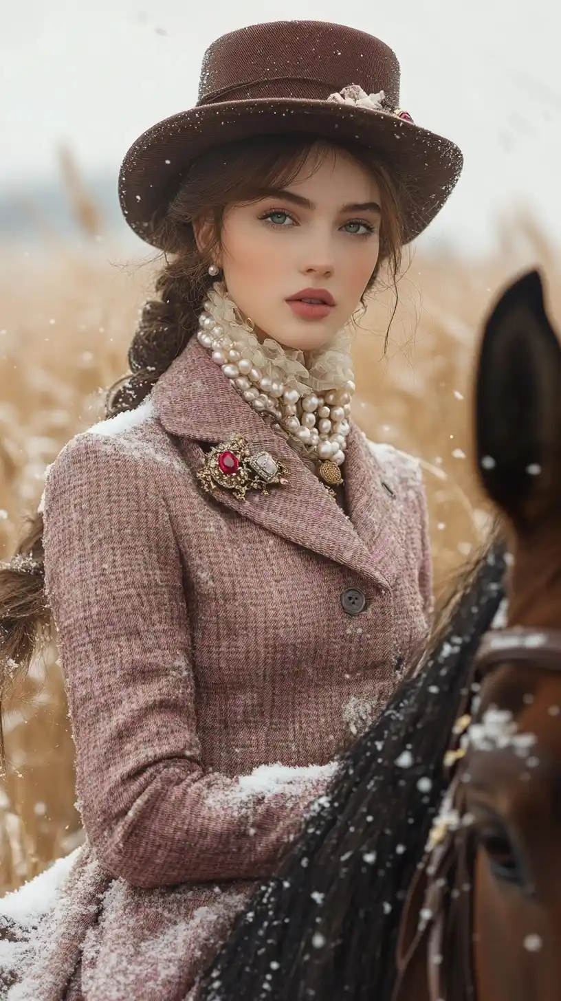 Scarlett OHara on Horse
