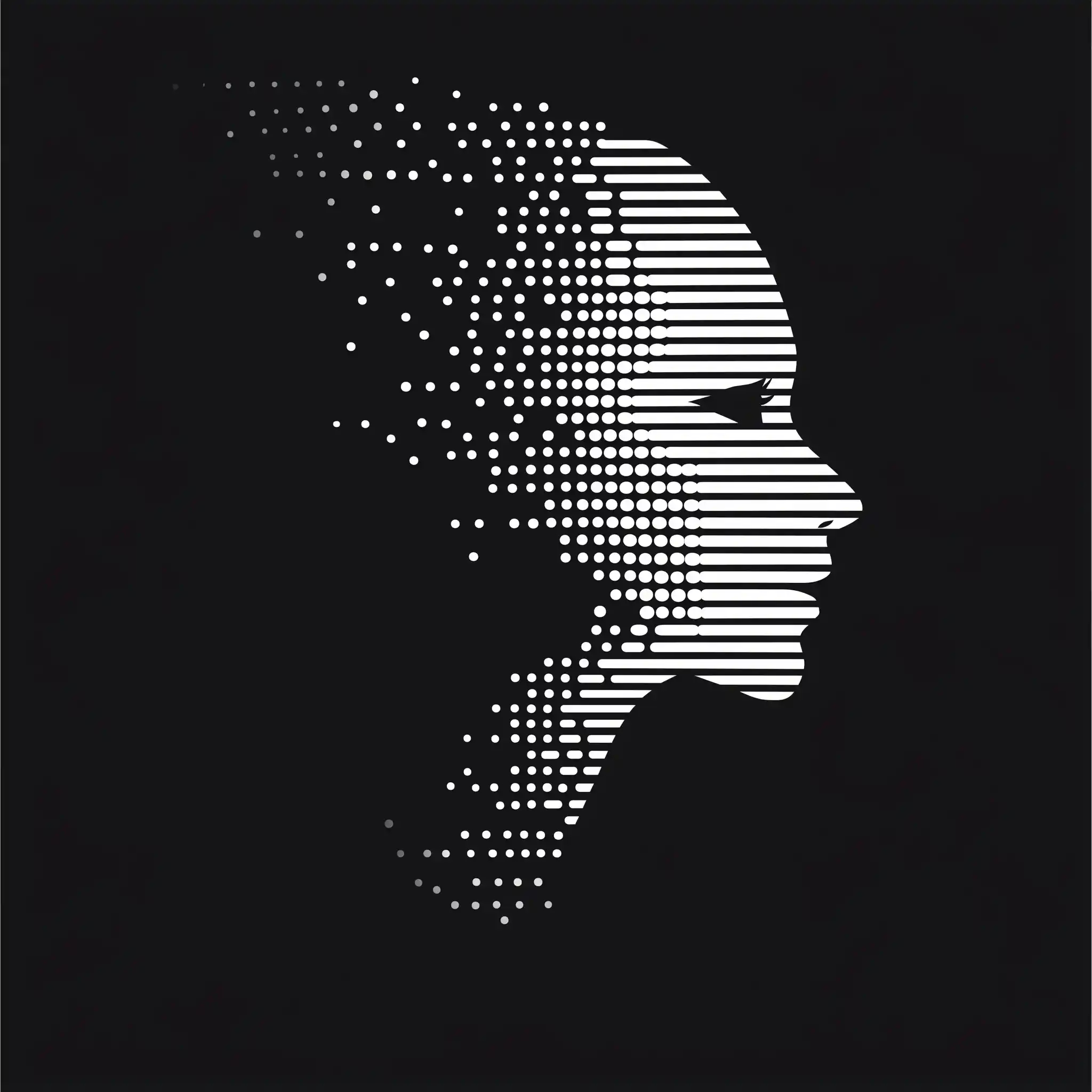 ASCII Profile Logo Design