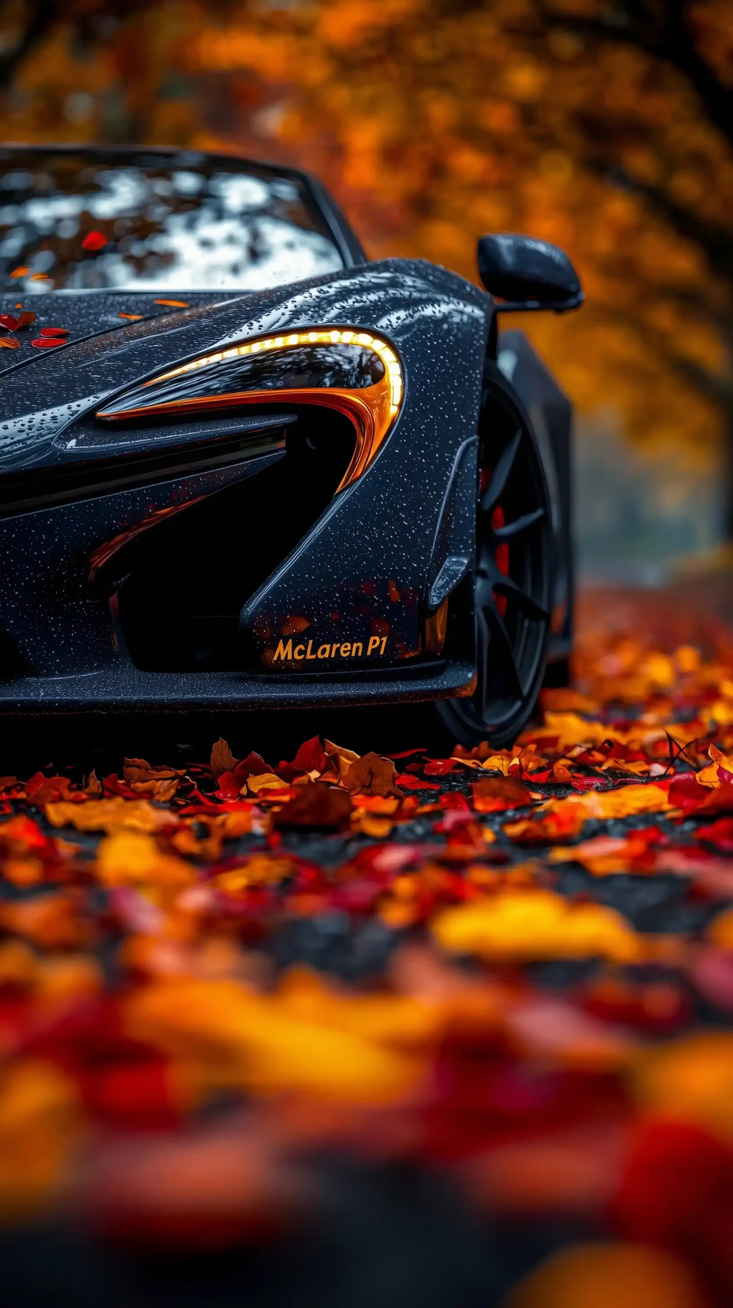Hyper-Realistic McLaren P1 Portrait