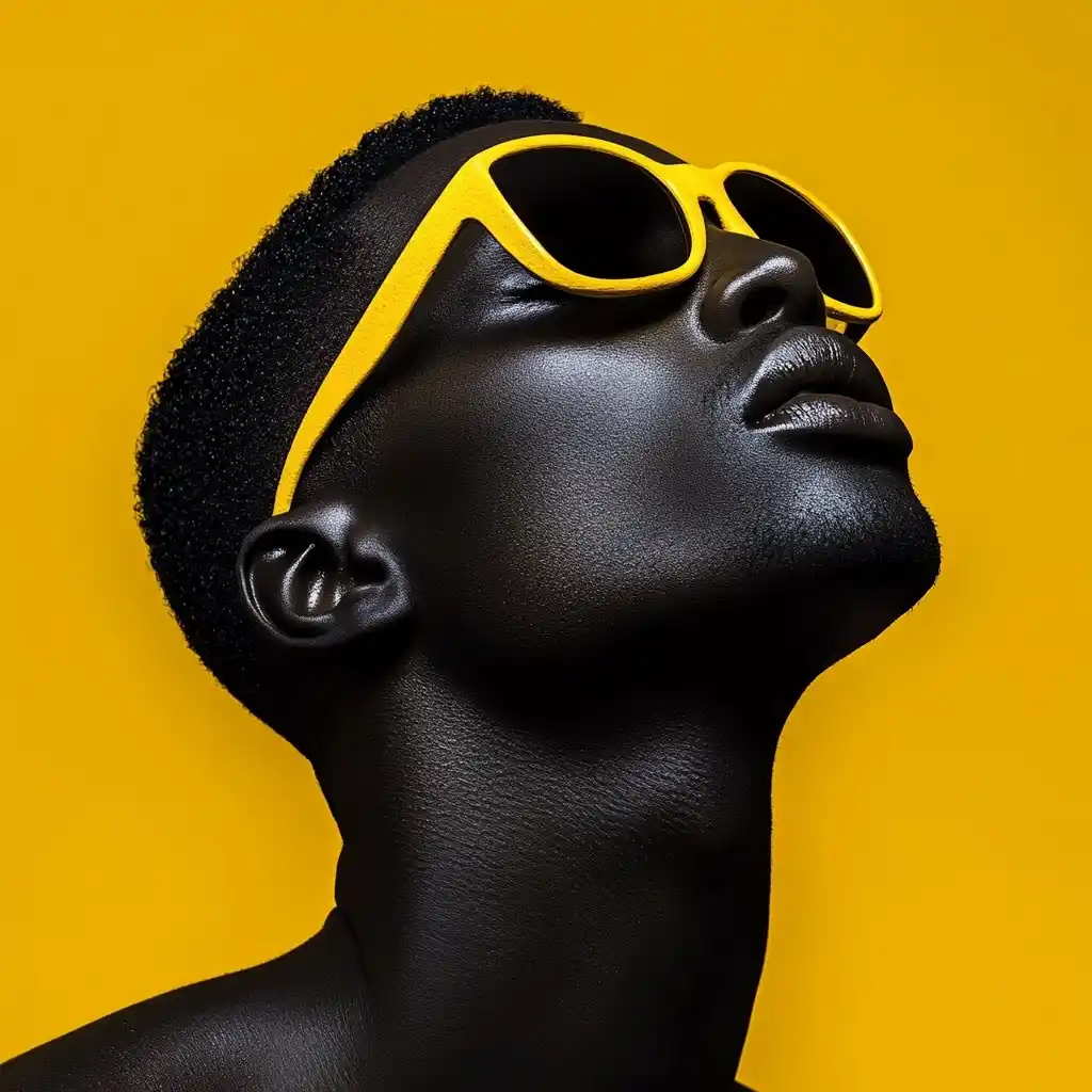 Surrealist Fashionista in Mustard