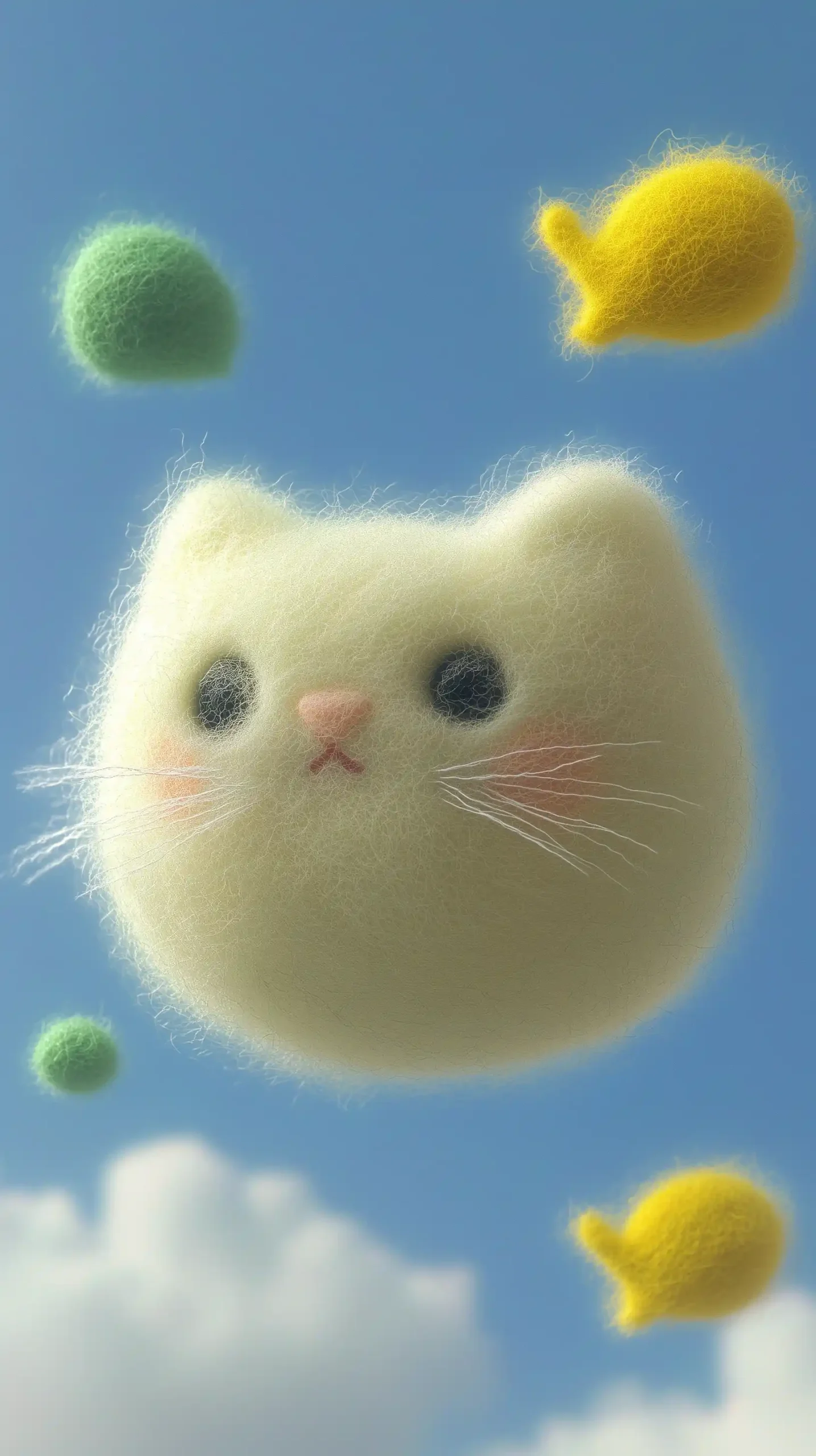 Cute Cat Felt Toys