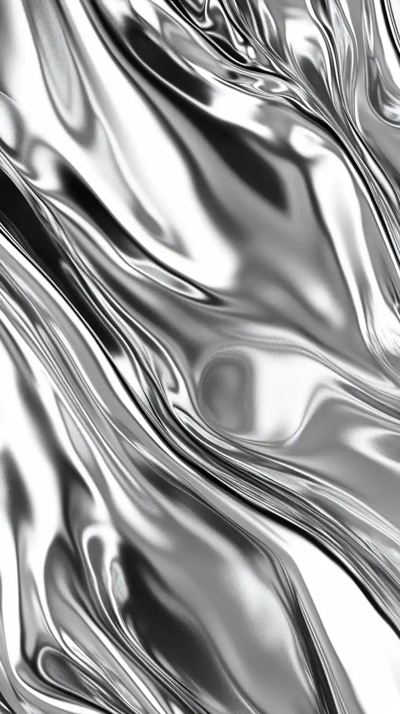 Hyperrealistic Liquid Metal Waves