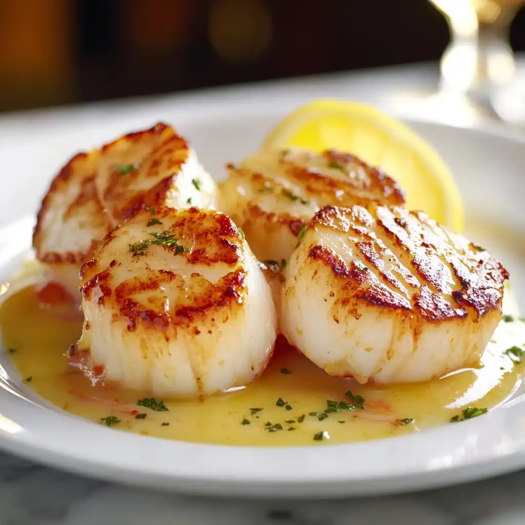 Elegant Seafood Presentation
