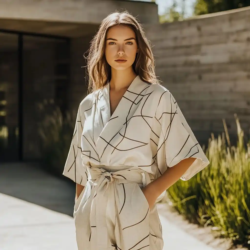 Modern Kimono Summer Outfit
