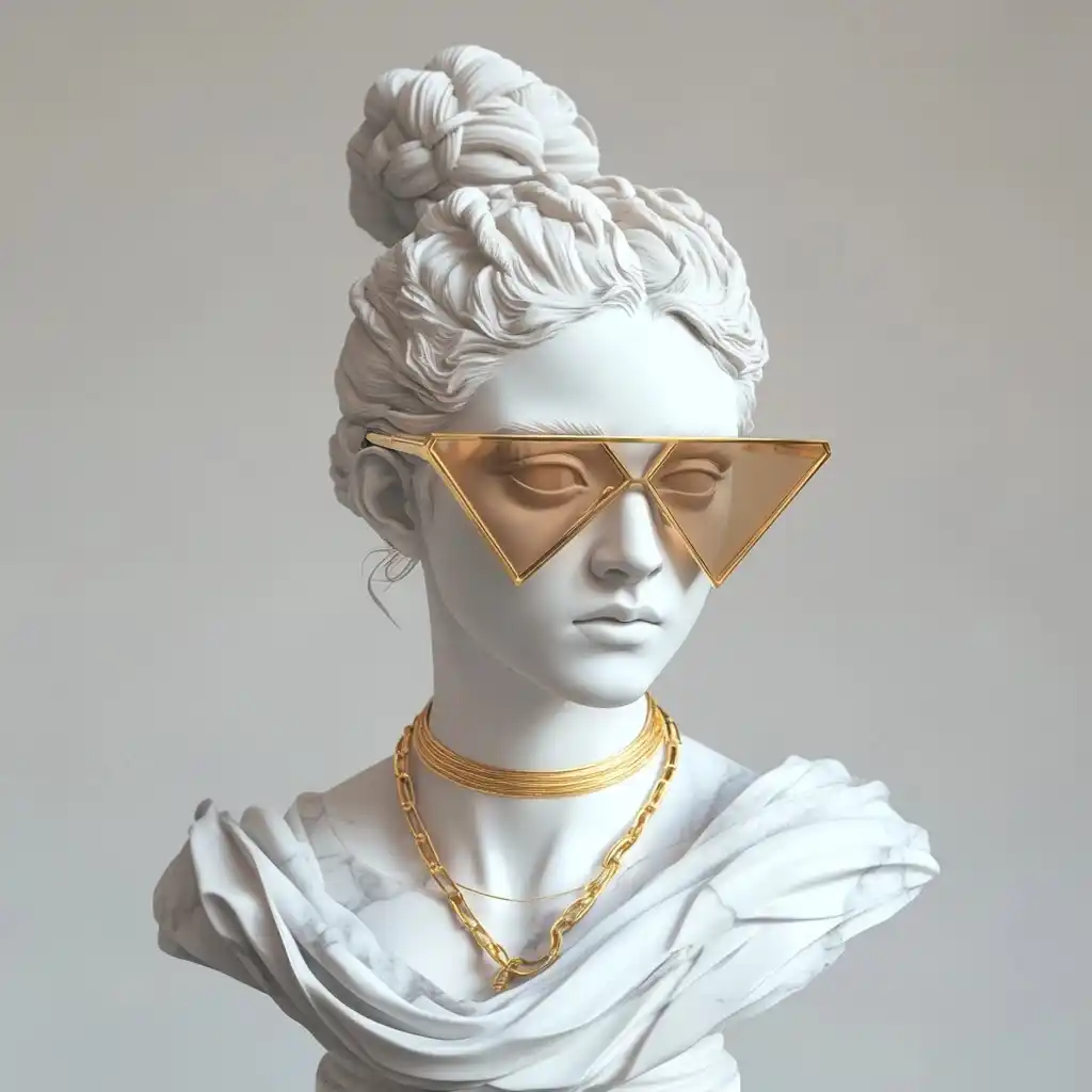 Ultra Realistic Philosopher Statue