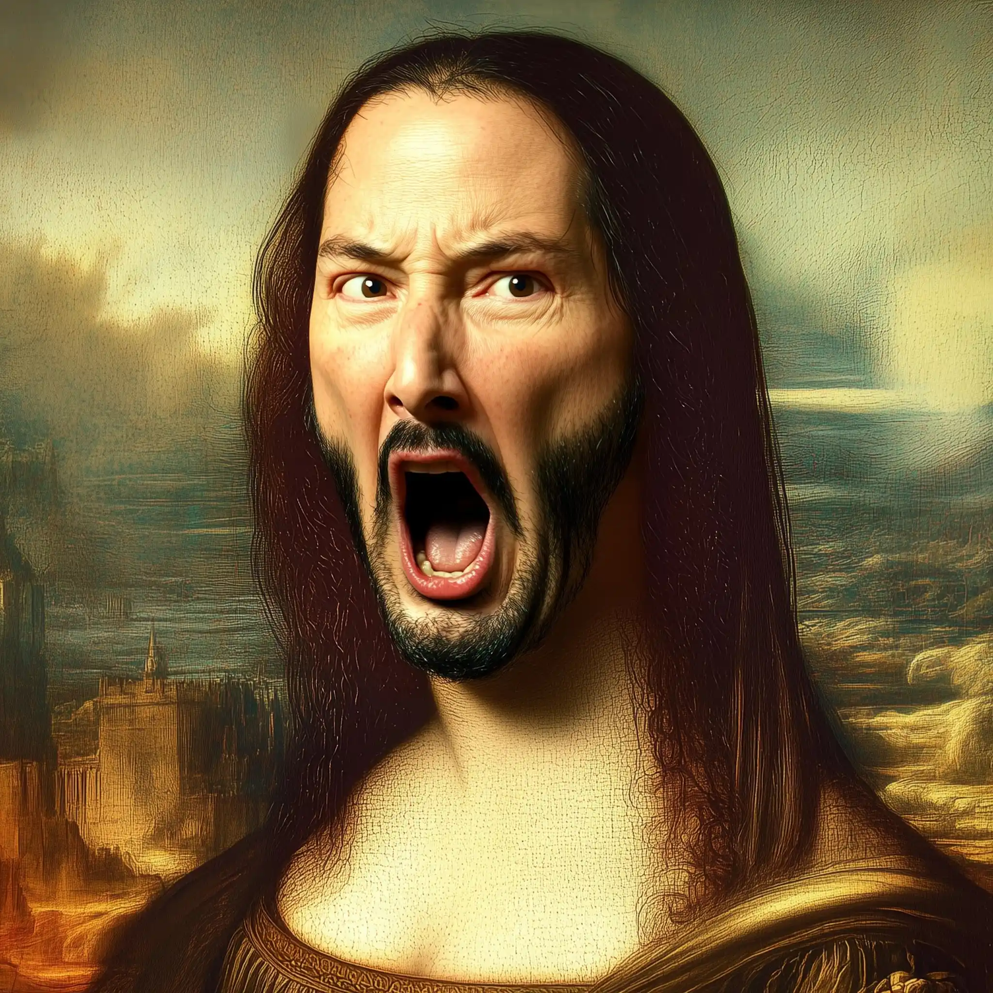 Weird Mona Lisa Reaves