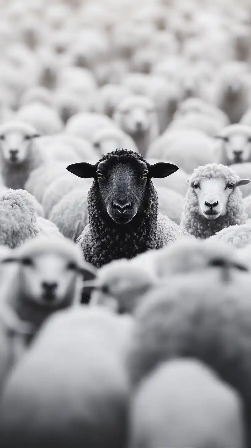 Black Sheep in Studio