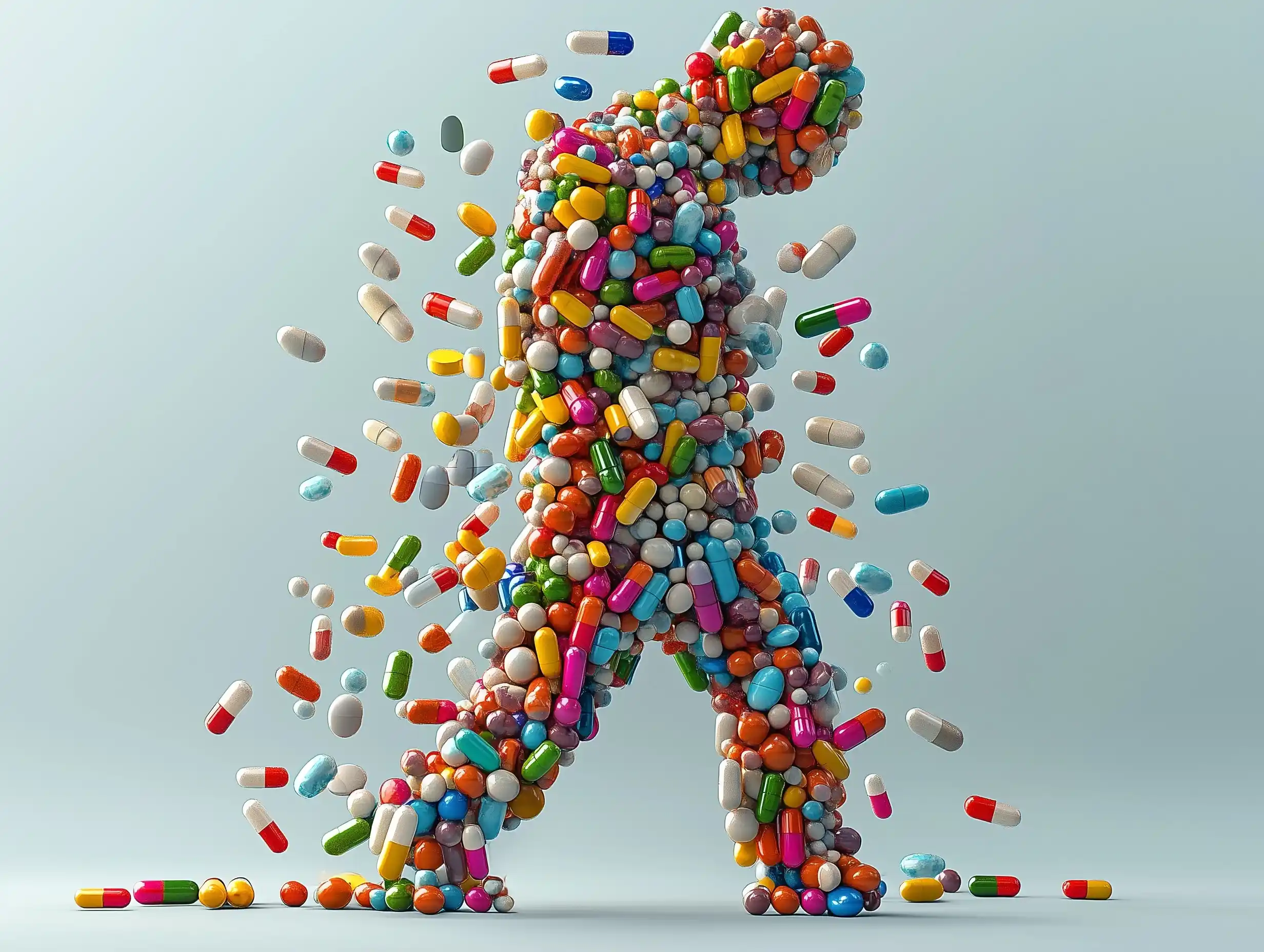 Oversized Capsules Above Figure