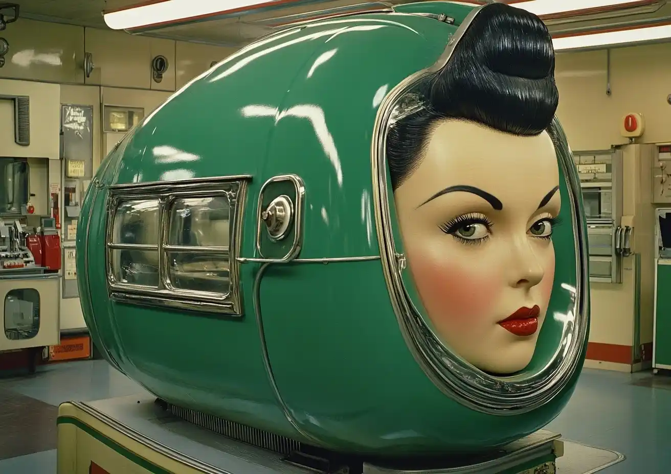 Giant Pompadour Machine Raw