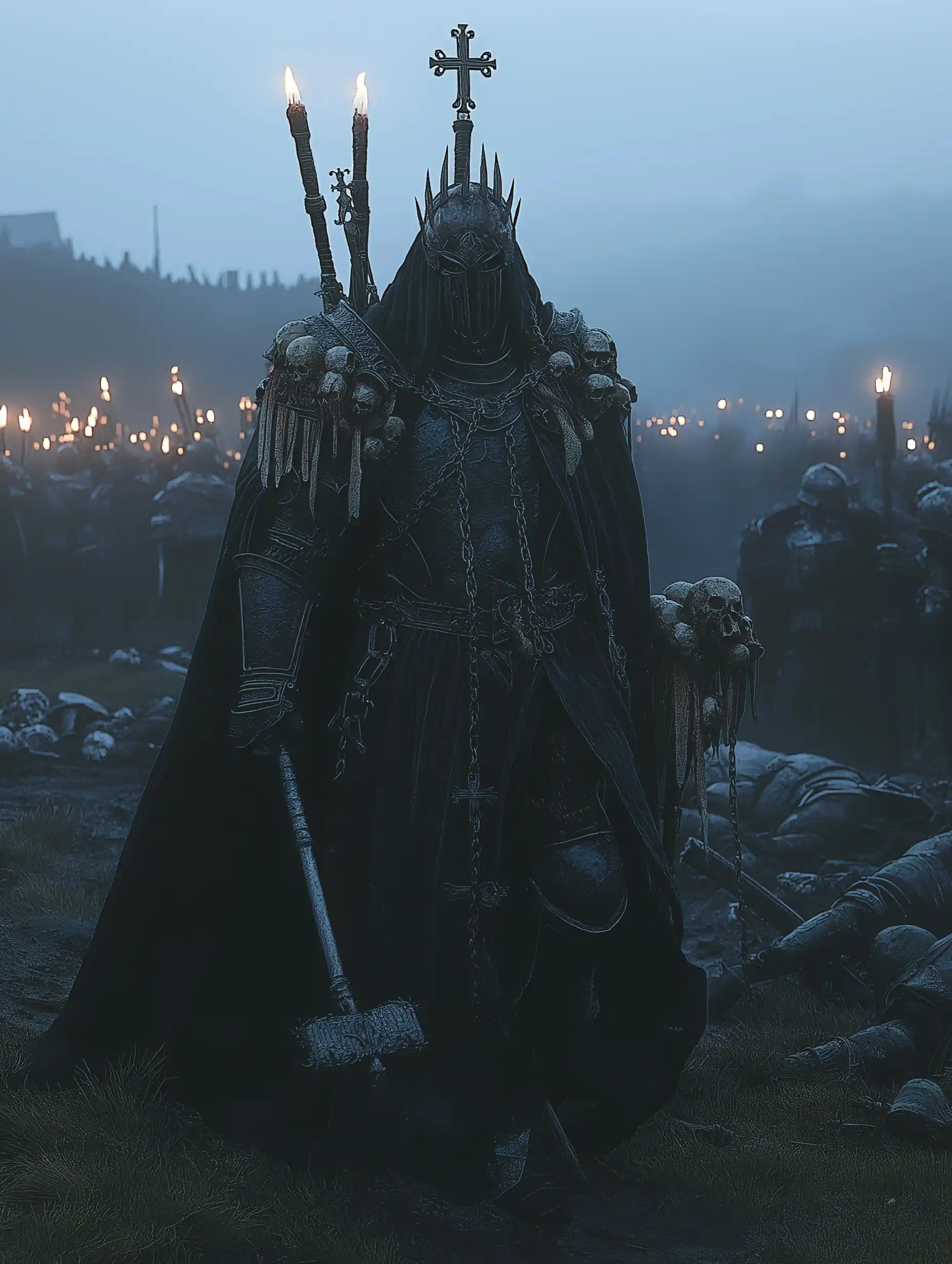Warhammer Death Knight Scene