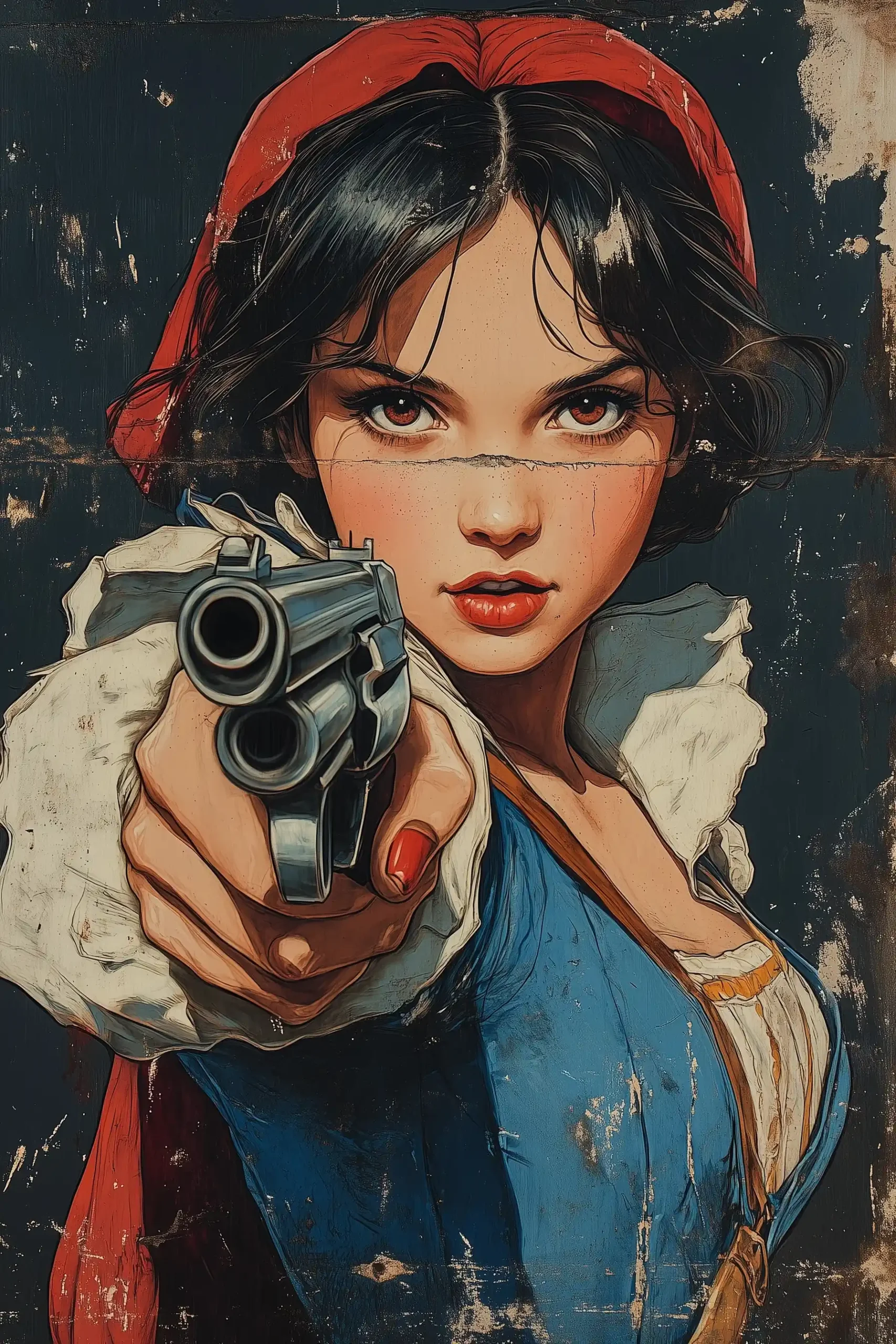 Street Art Snow White