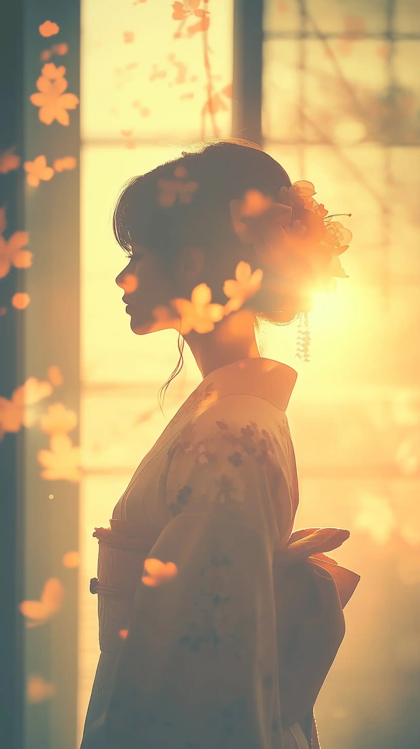 Japanese Woman in Kimono
