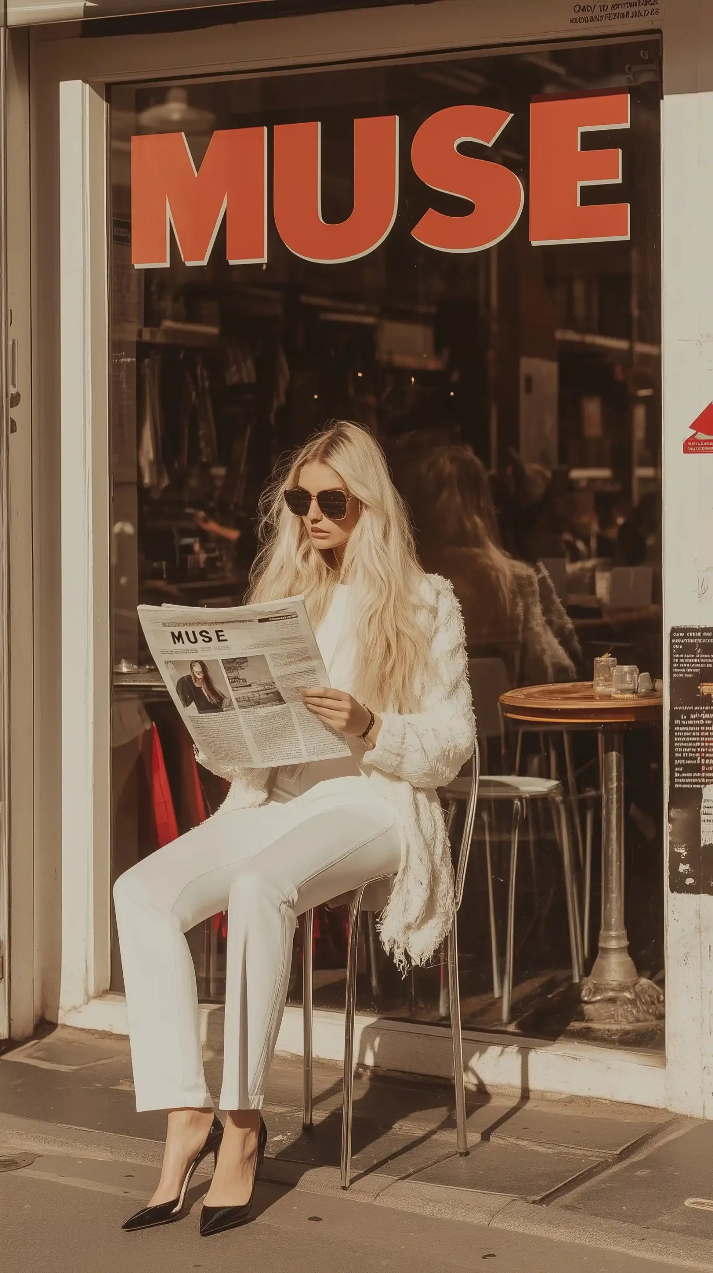 Modern Fashion Magazine Cover