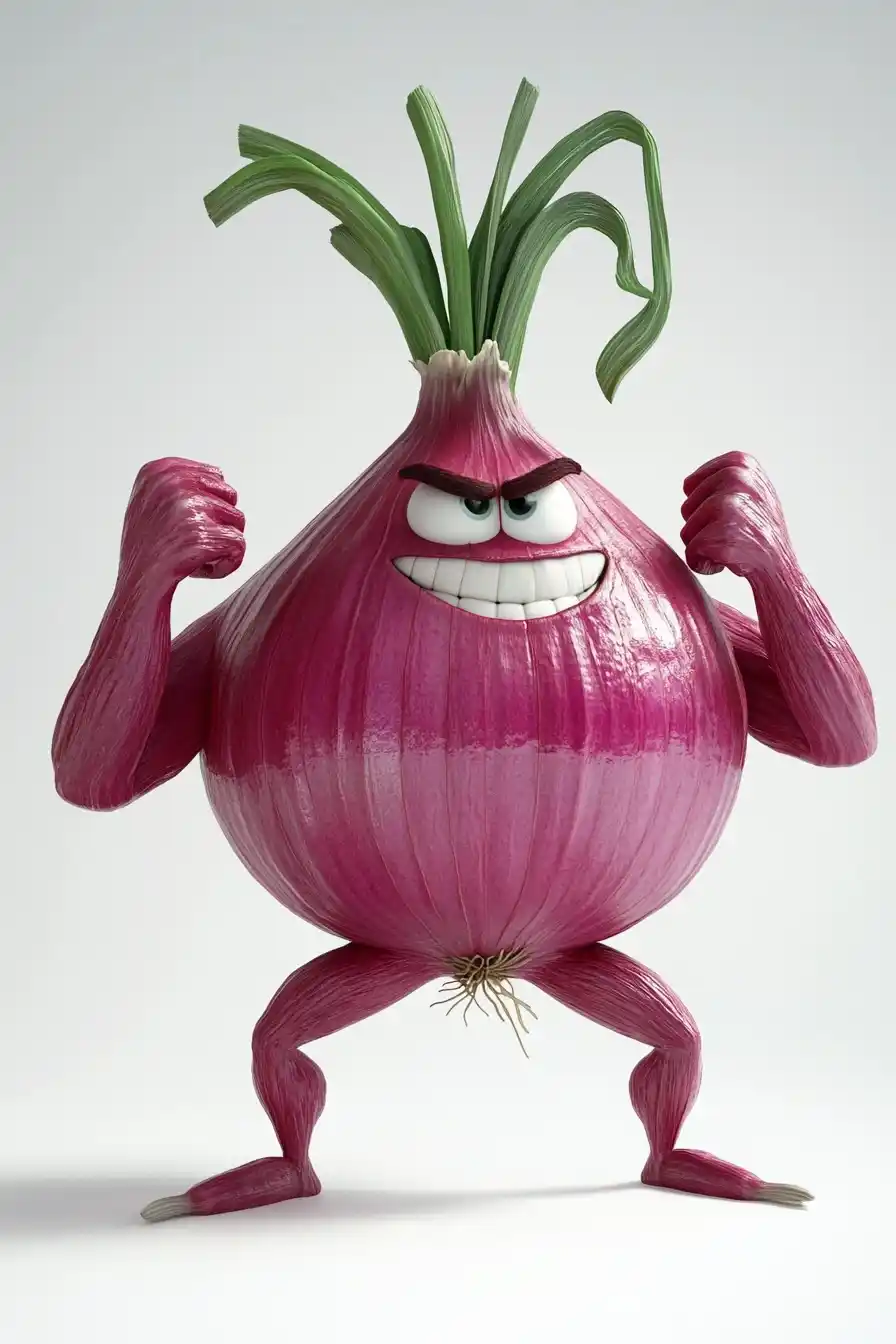 Pixar Onion Bodybuilder
