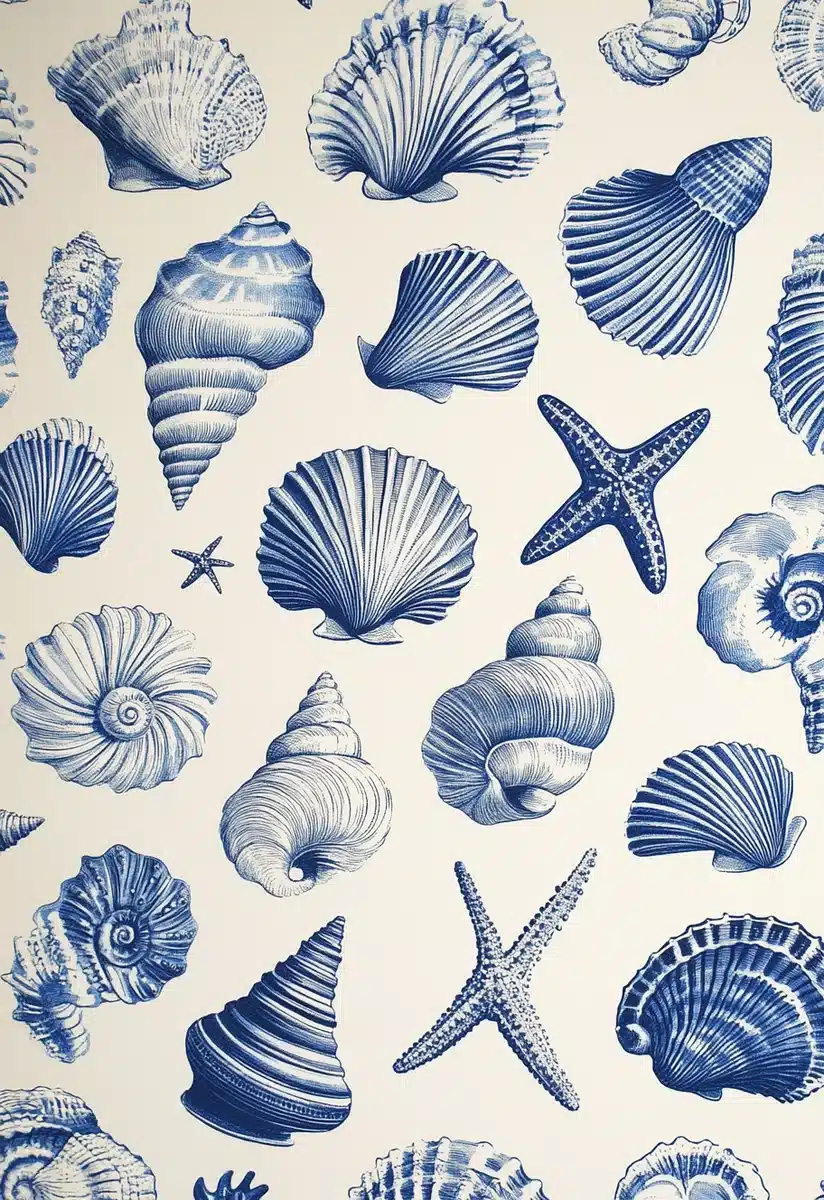 Vintage Marine Pattern Design