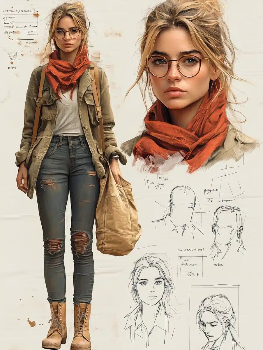 Graphic Novel Character Design