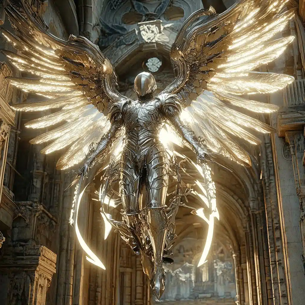 Clockwork Angel in Flight